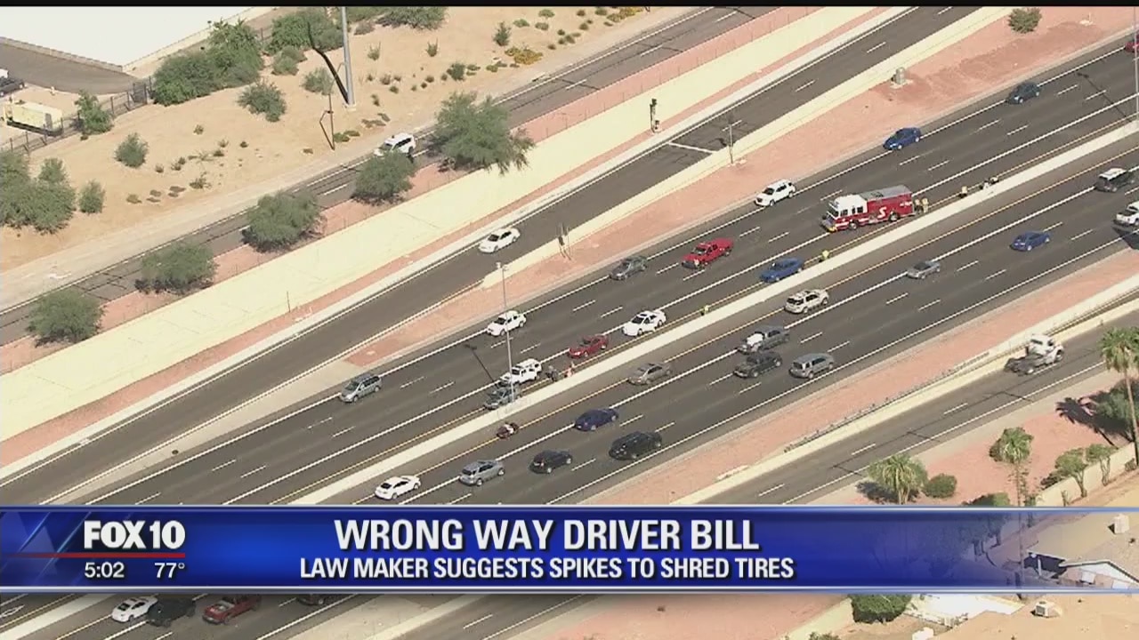 State proposal would put spikes at freeway onramps to stop wrong-way drivers