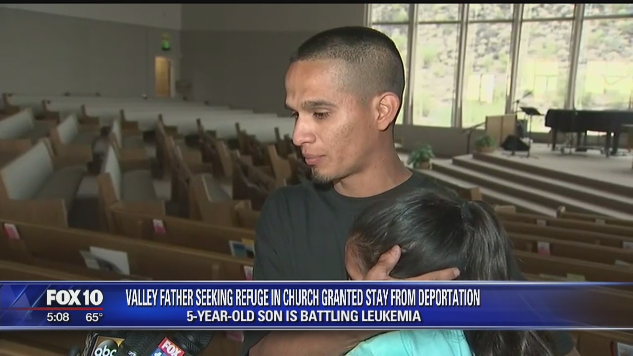Facing deportation, Valley father seeks refuge inside church