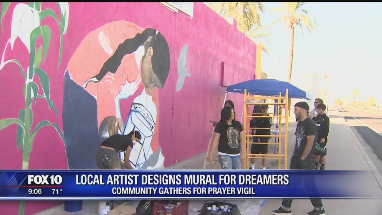 Woman hopes to inspire DREAMers through art