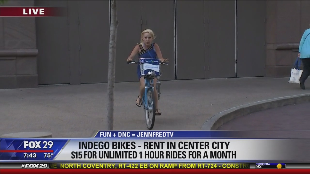 Fun + DNC = JennFredTV: Indego Bikes