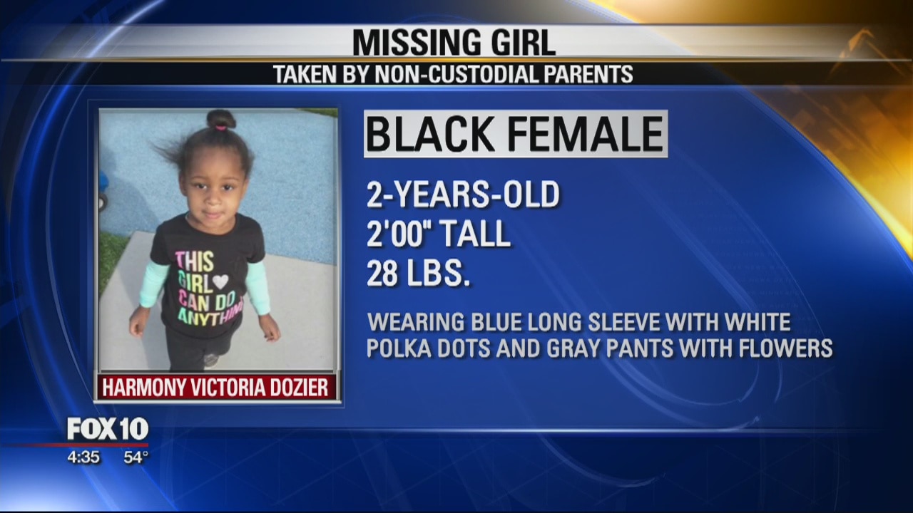 DCS: 2-year-old girl in foster care taken by her parents