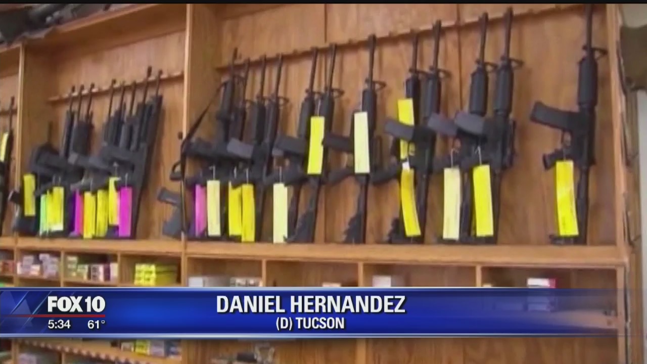 Some lawmakers want gun control debate in Arizona