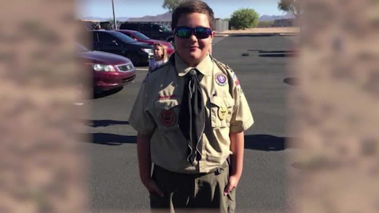 Scout troop project reminds hikers of dangers on Valley trails