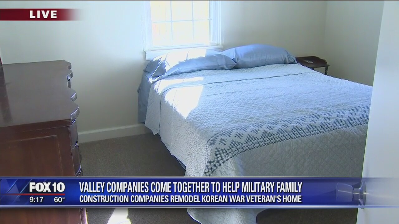 Phoenix couple's home gets big makeover after devastating flood