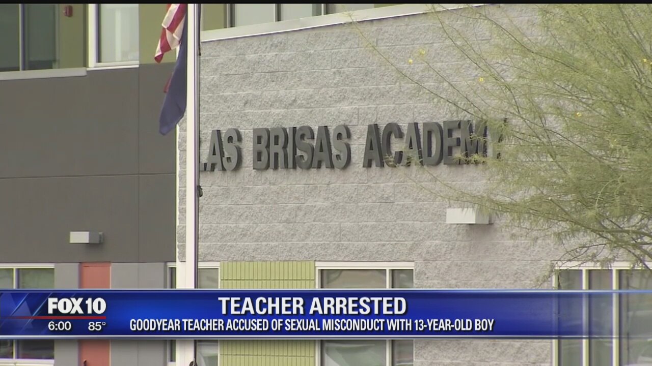 Goodyear 6th grade teacher accused of sexual misconduct with student