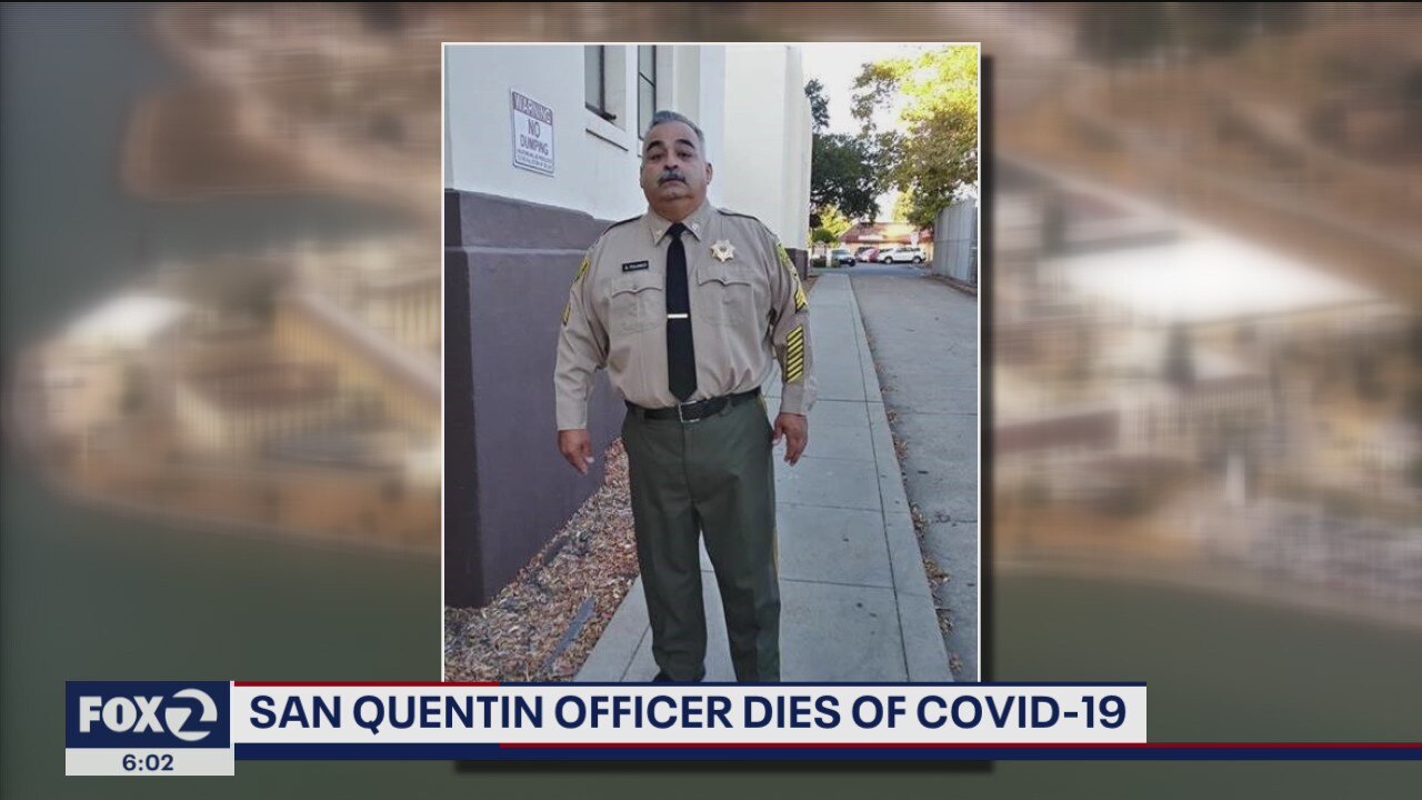 San Quentin officer dies of COVID-19