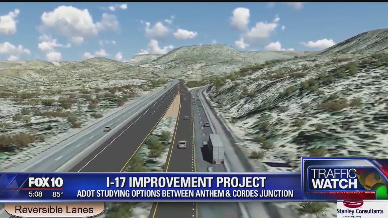 ADOT holds public meeting to discuss options for I-17 north of Phoenix