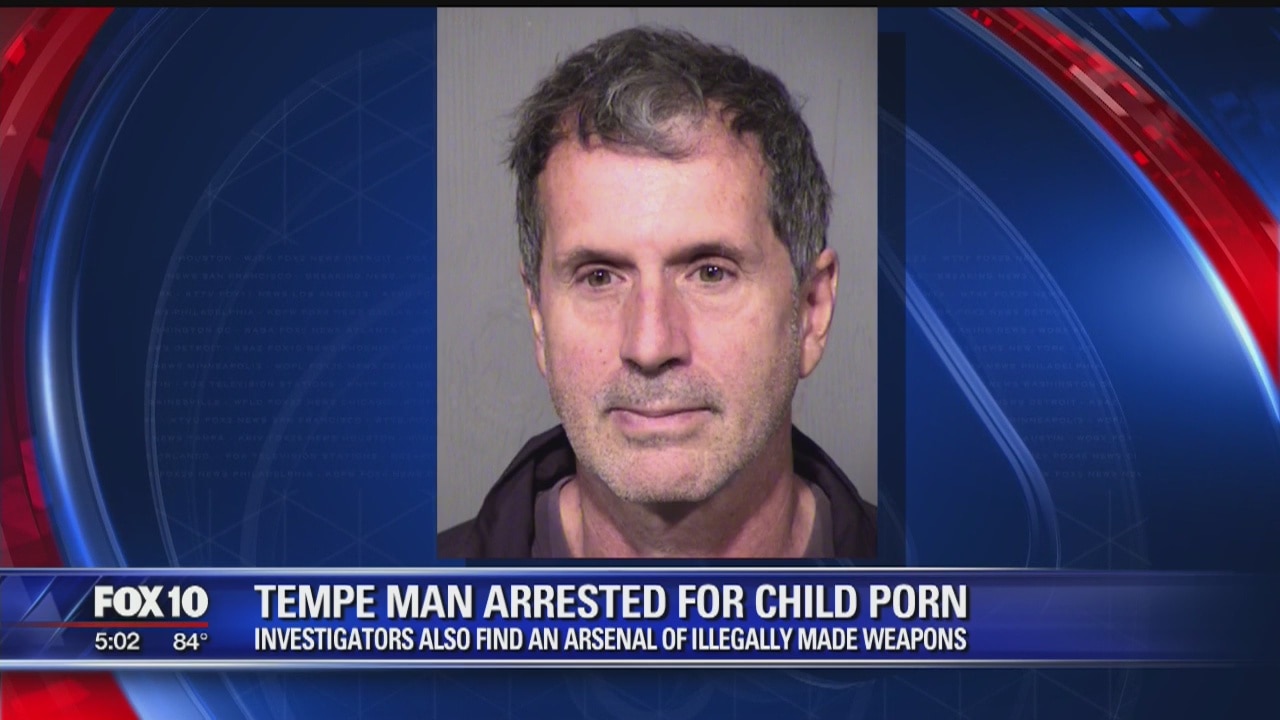 Massive weapons cache found during child porn investigation