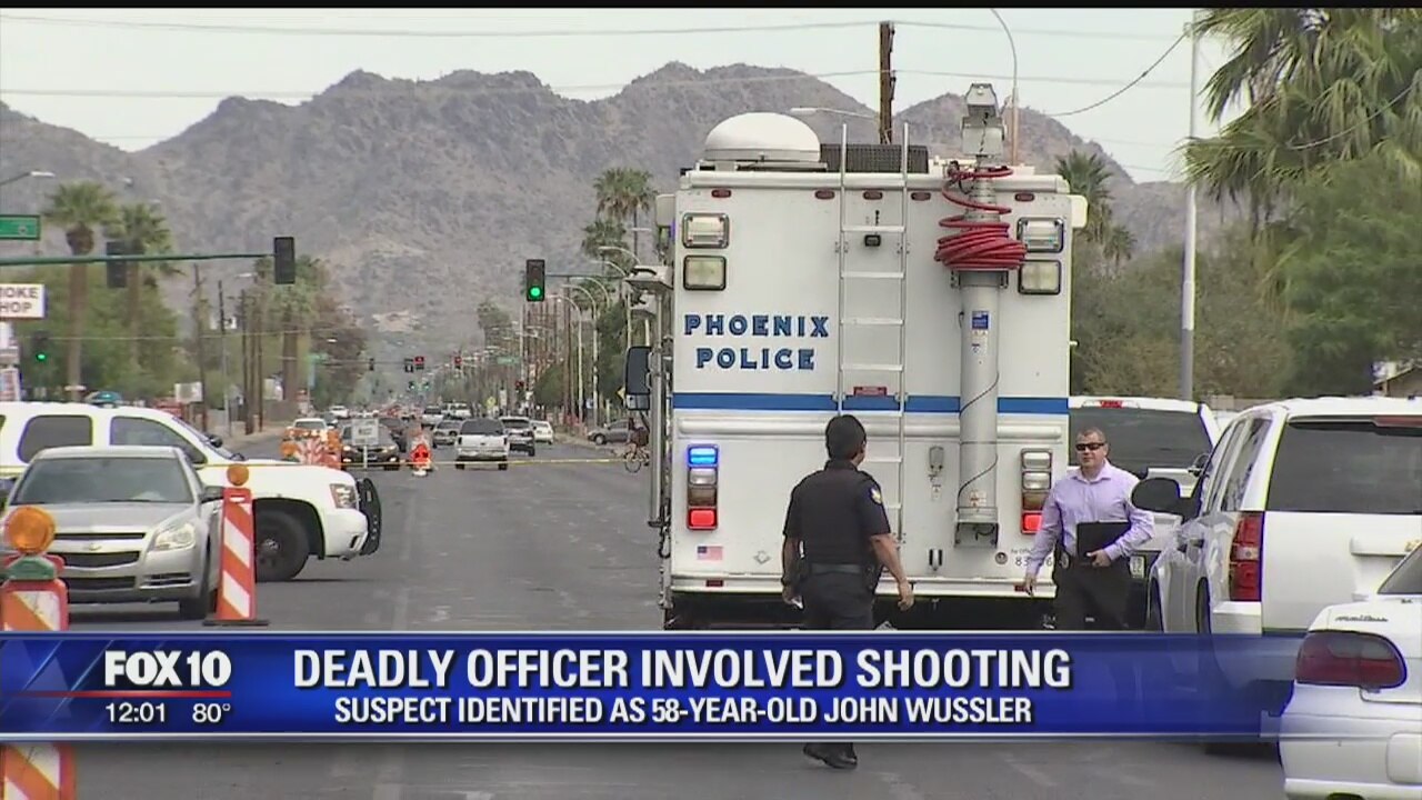Phoenix police: Armed suspect dies following officer-involved shooting