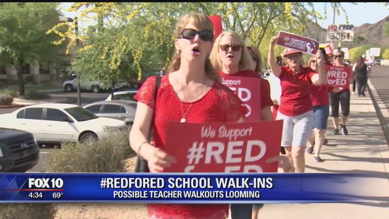 Arizona teachers demanding raise will protest at schools