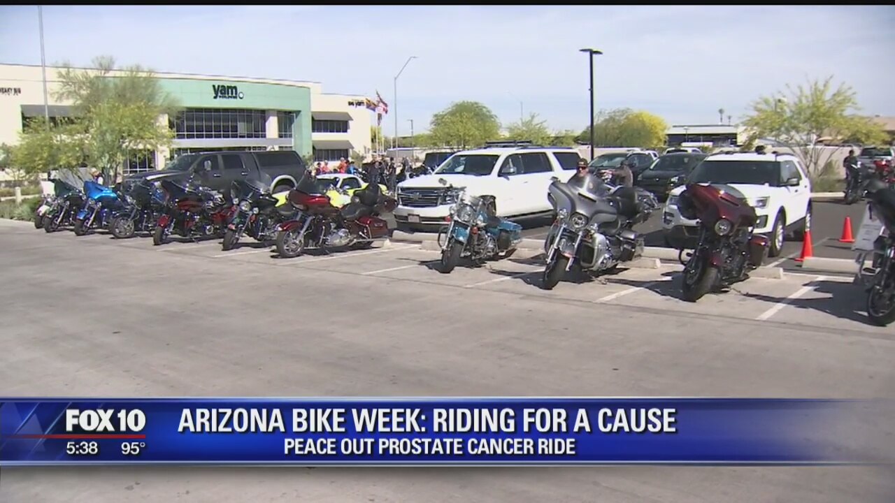 Bikers ride for a cause during 'Arizona Bike Week'