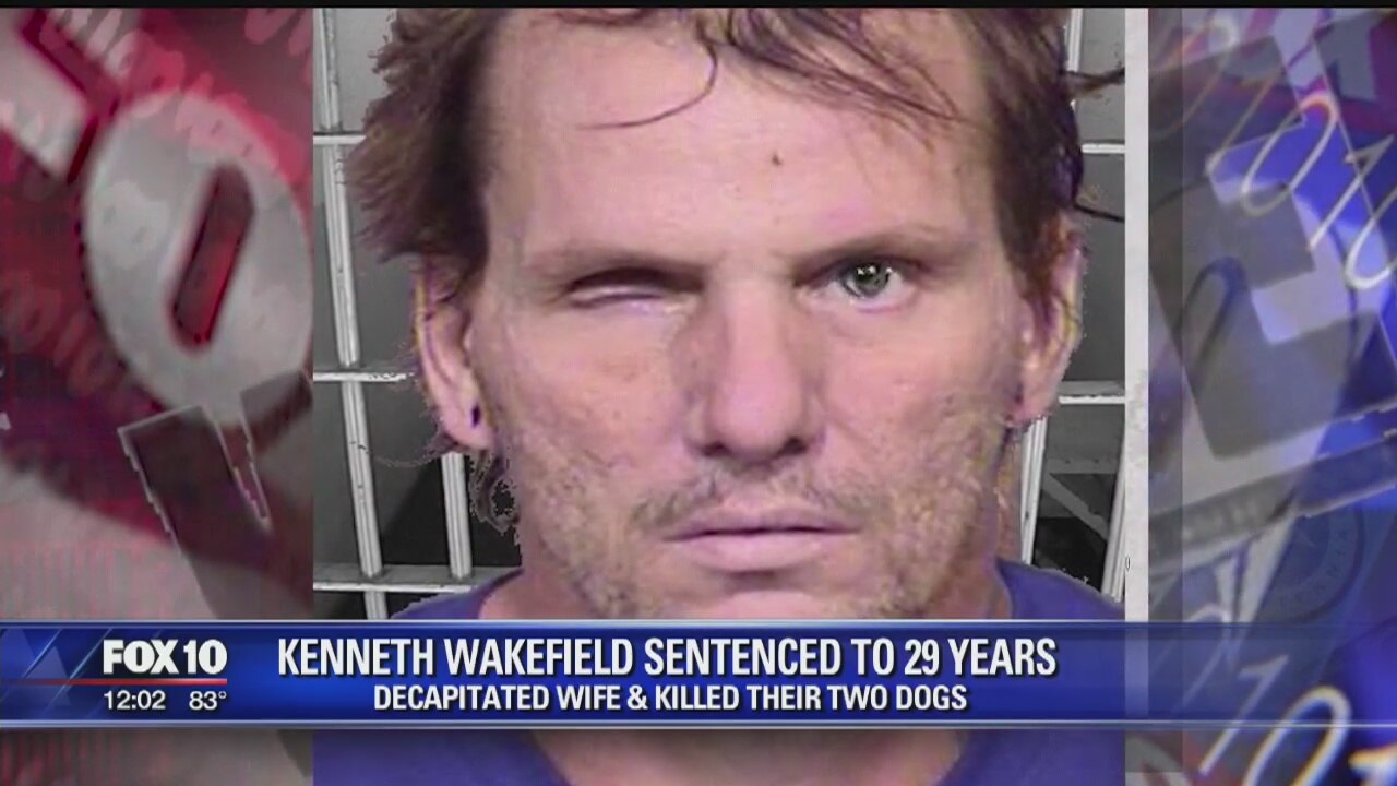 Phoenix man sentenced to 29 years for decapitating his wife