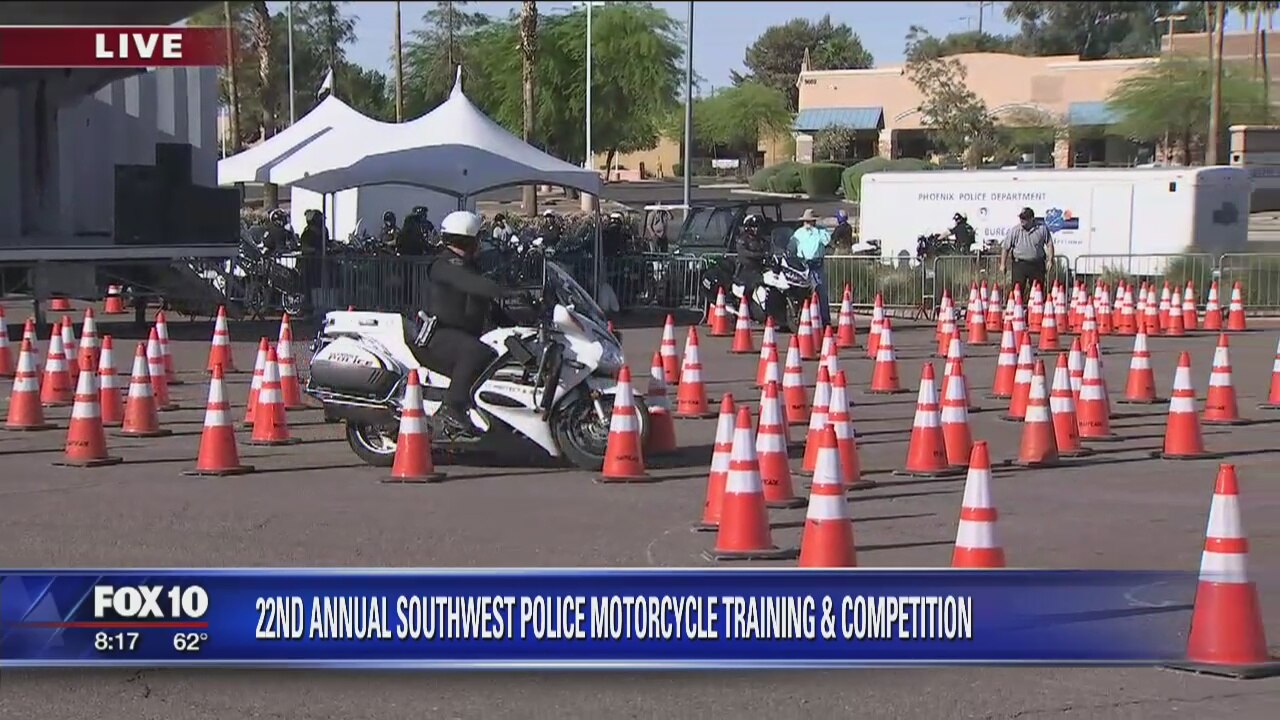 Police motorcycle competition looks to raise money for Special Olympics