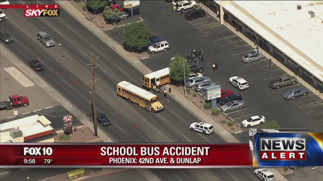 Firefighters: 1 man critically injured in school bus crash; no children hurt