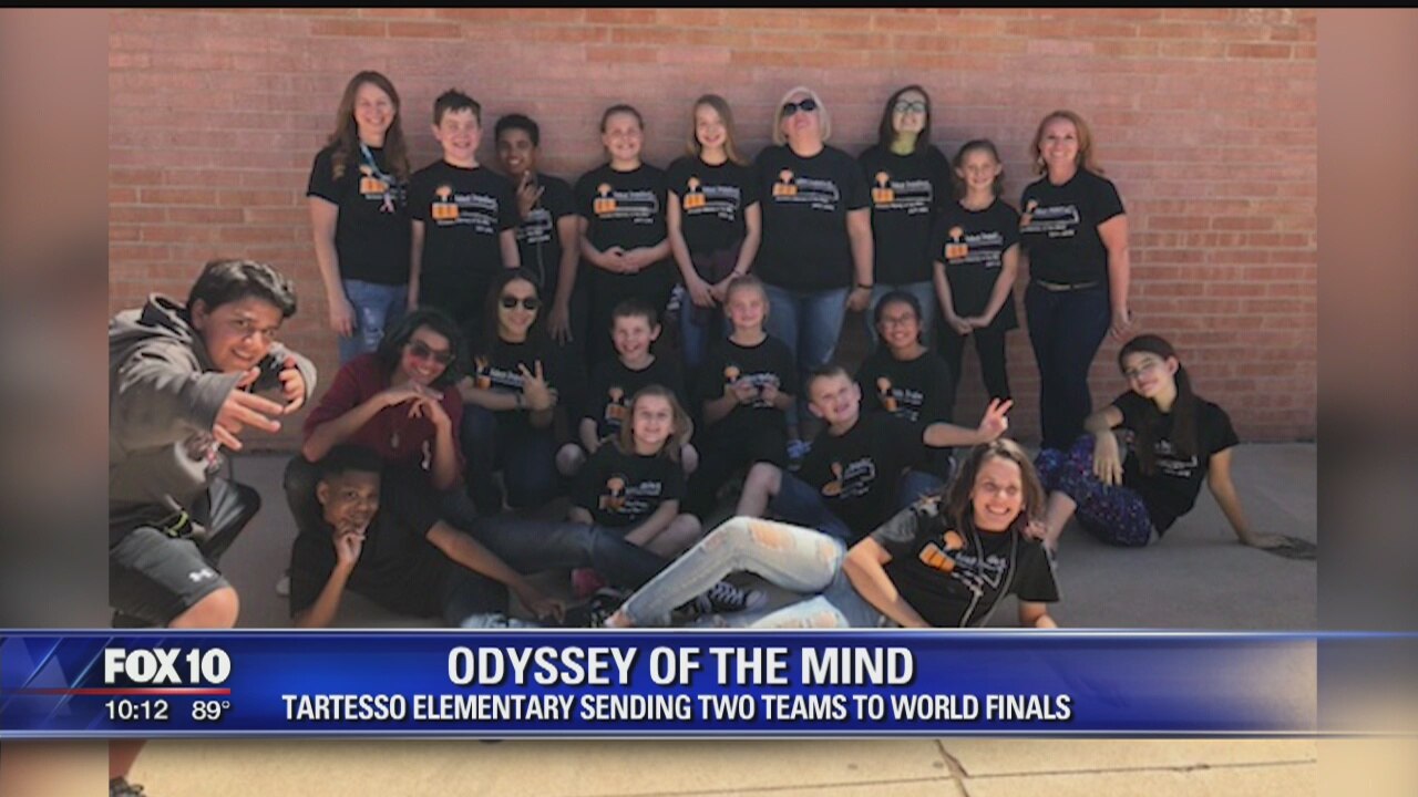West Valley school competes in 'Odyssey of the Mind' competition