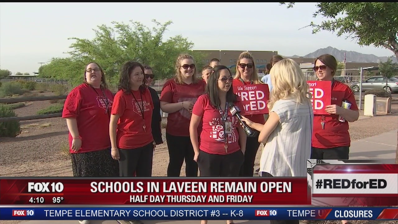 Laveen School District schools remain open during walkout