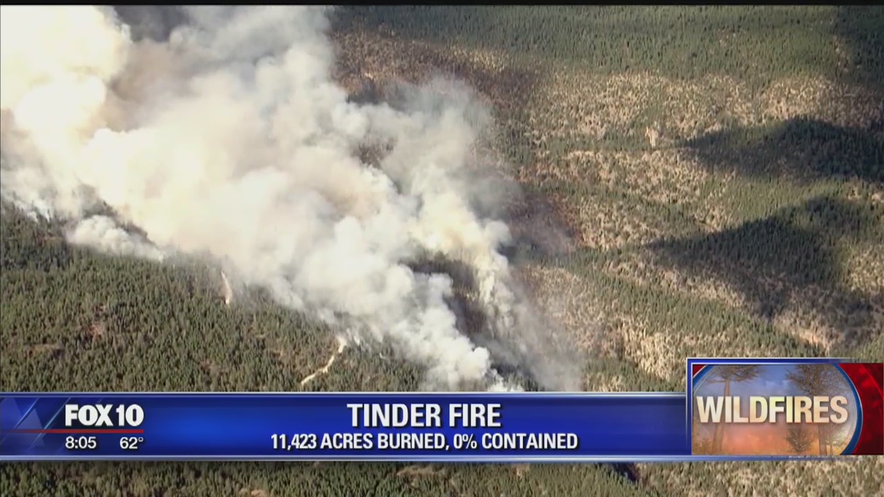 Illegal campfire to blame for Tinder Fire