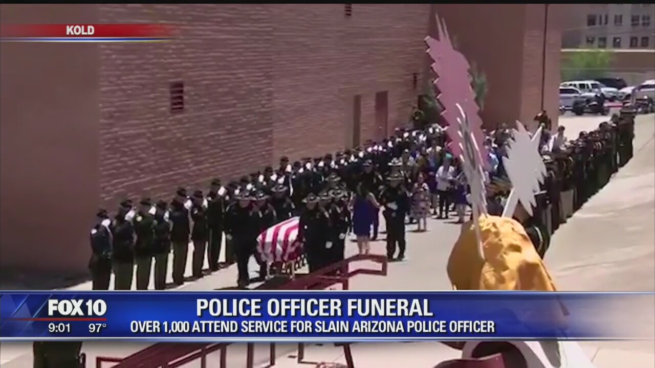 Funeral for fallen Officer Cordova