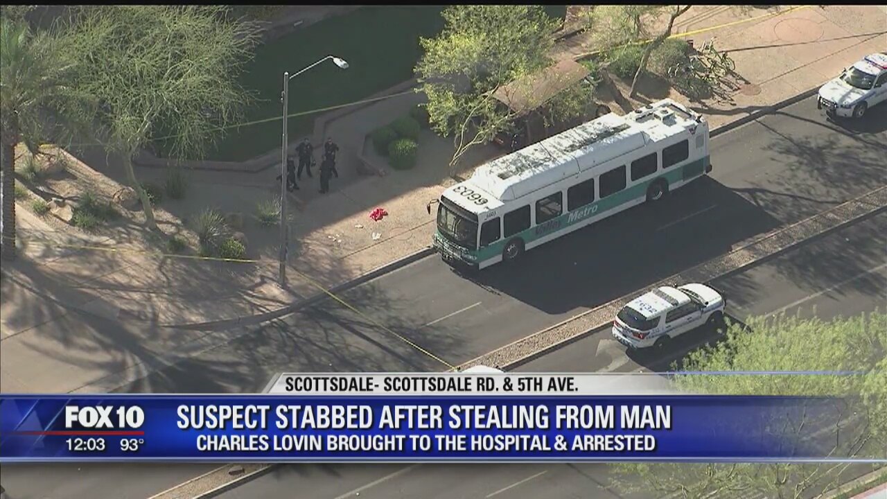 Scottsdale police: Victim stabs man in self-defense during assault