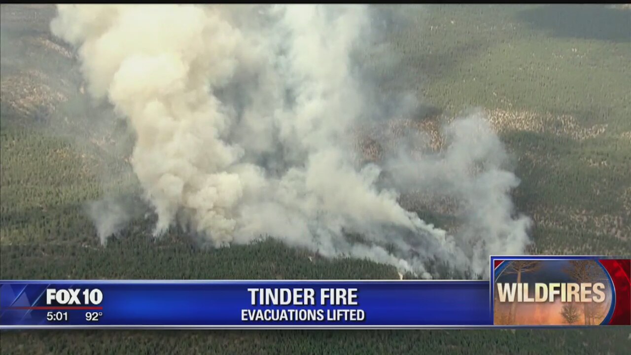 Residents return to communities impacted by Tinder Fire