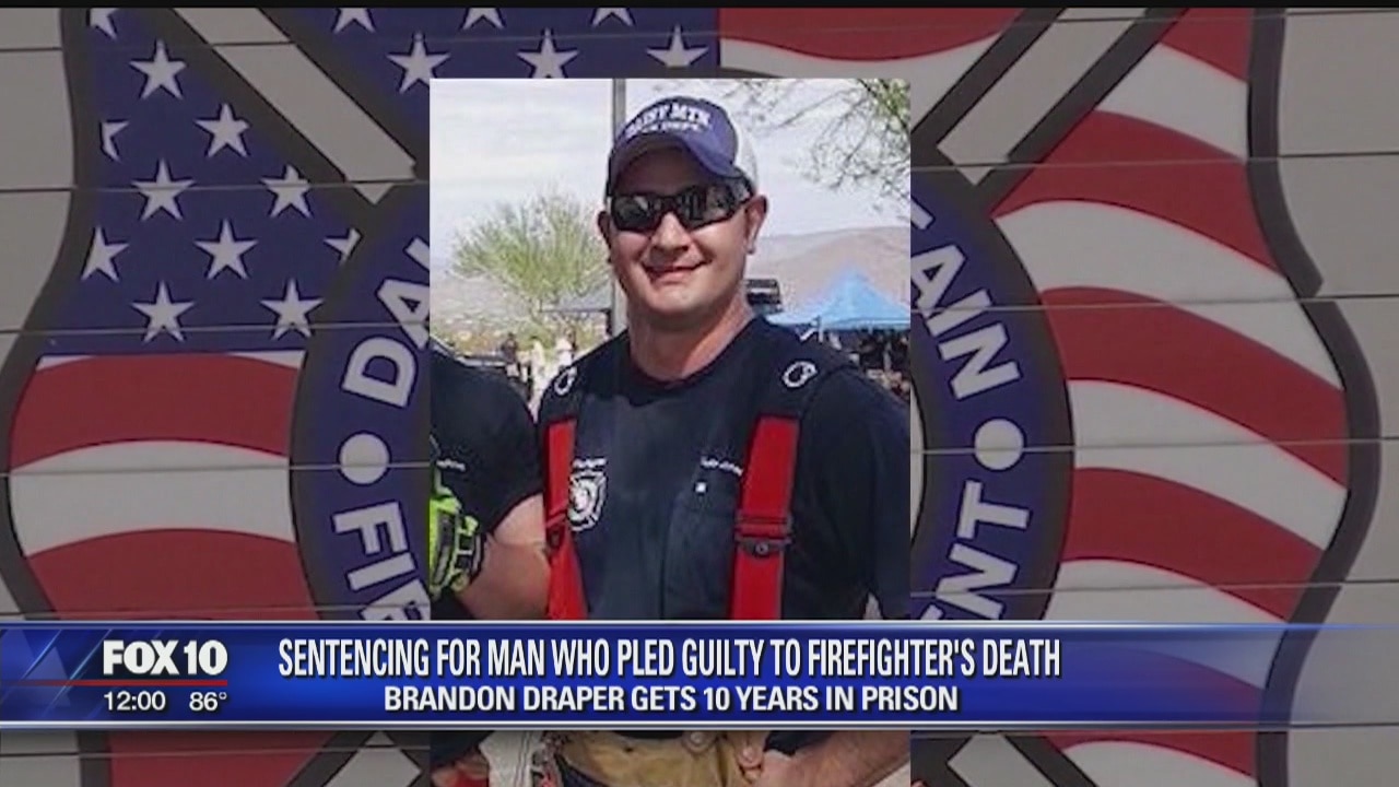 Man sentenced to prison in death of Daisy Mountain firefighter