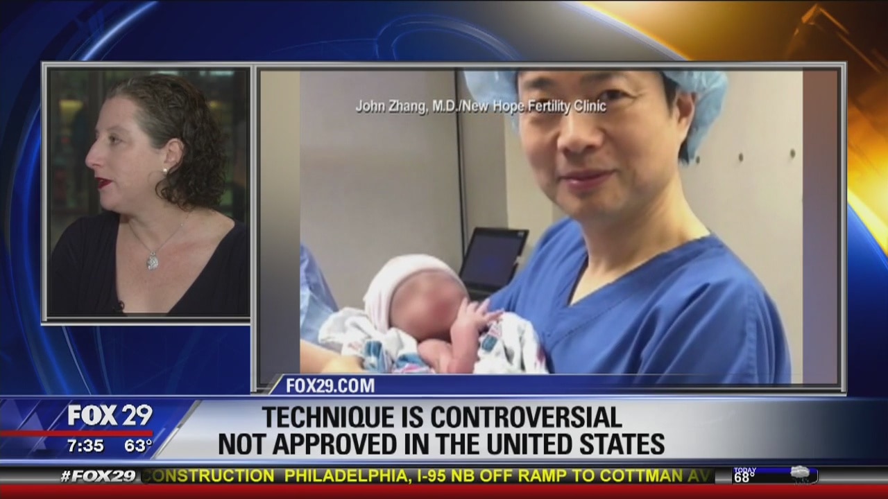 Analysis on baby with DNA from 3 parents, not yet allowed in the U.S.
