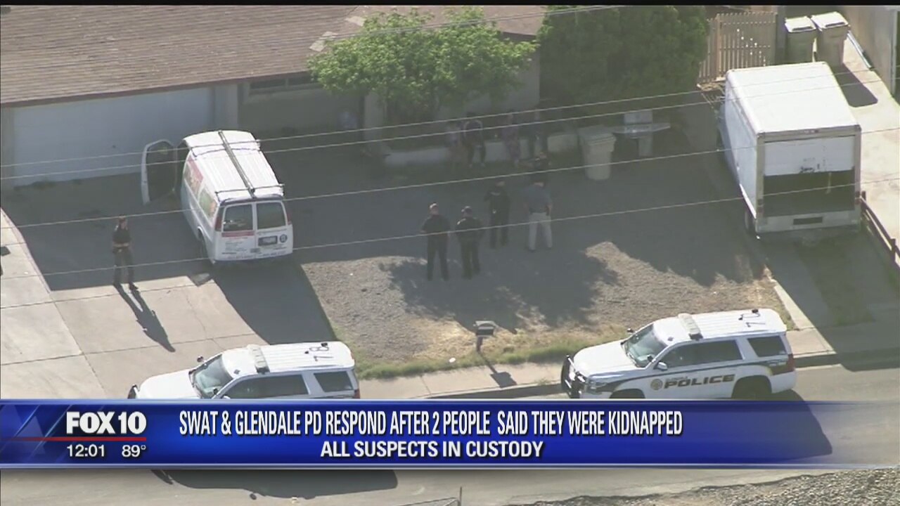 Police: Suspects in custody following reported kidnapping in Glendale