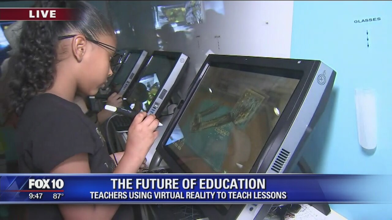 Queen Creek students use virtual reality to learn