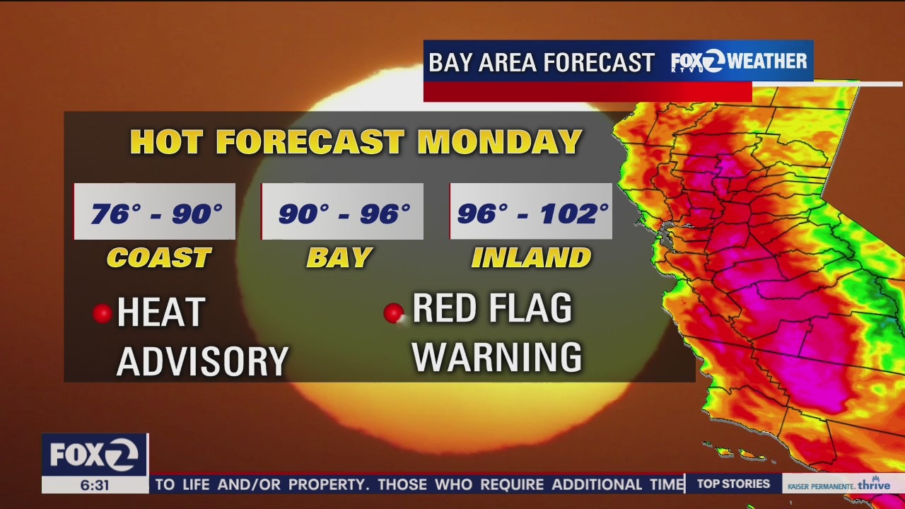 High fire dangers continues Monday