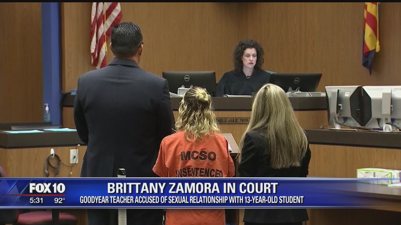 Valley teacher accused of having sexual relationship with student appears in court