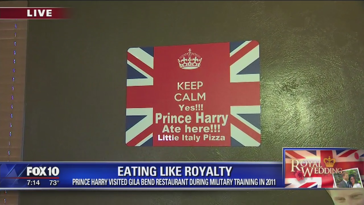 Arizona restaurant owner recalls visit from Prince Harry