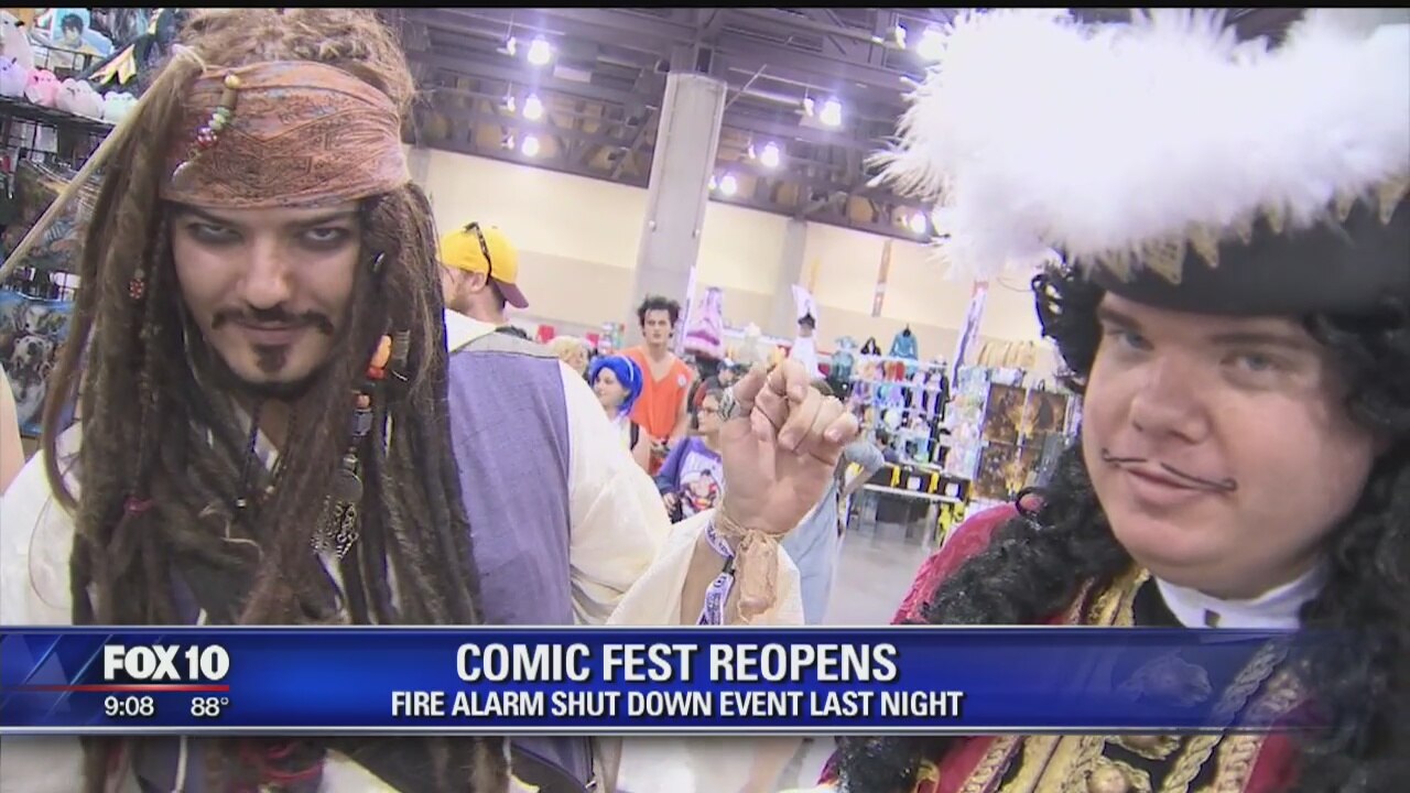 Comic Fest Reopens