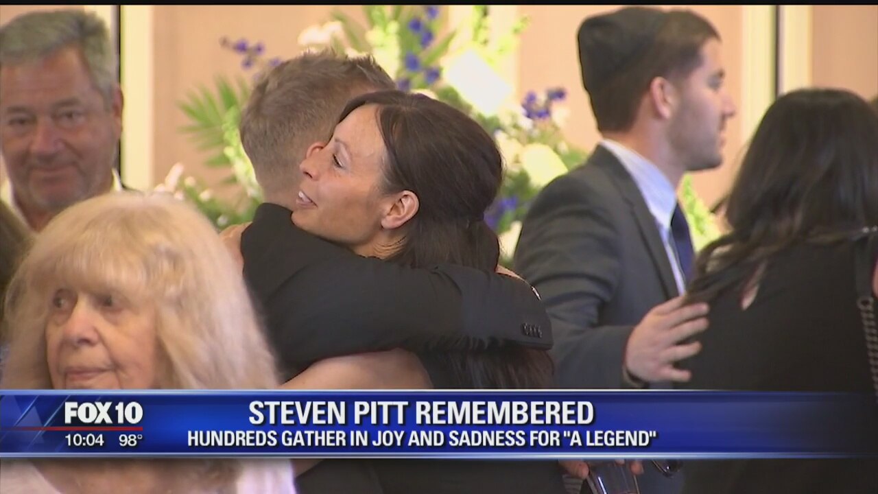 Hundreds gather to remember slain forensic psychiatrist Steven Pitt