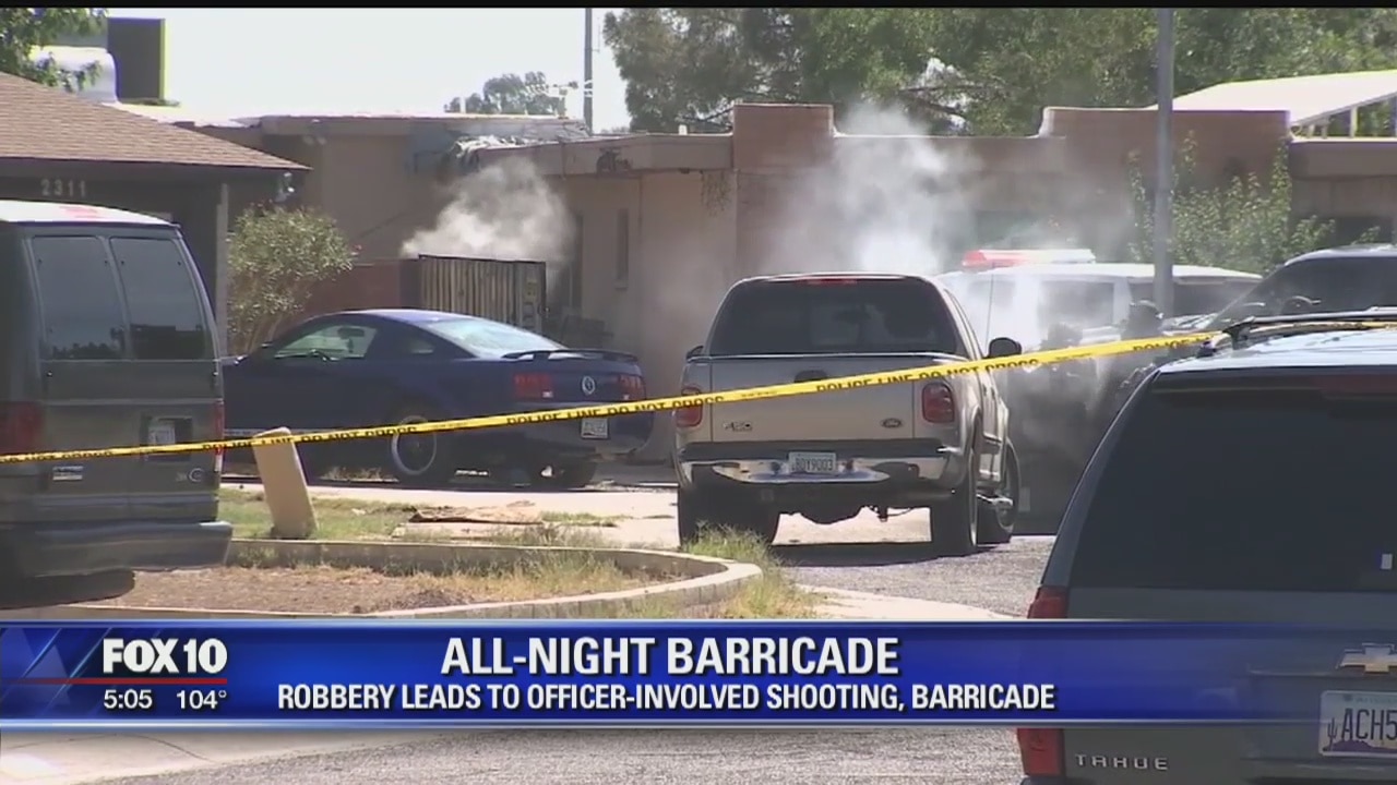 New information on robbery that led to police shooting, standoff