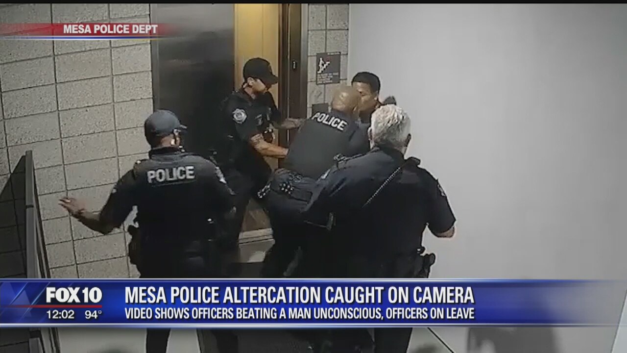 Mesa Police Chief: Officers on leave after video showing use of physical force surfaced