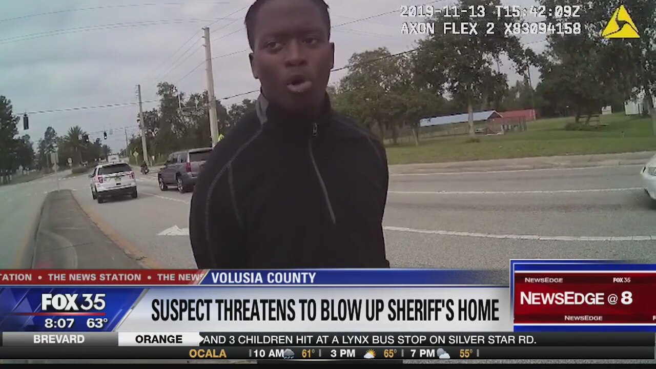Deputies say suspect threatened Volusia County sheriff