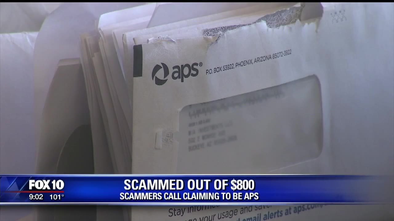 Buckeye owners scammed 800 dollars