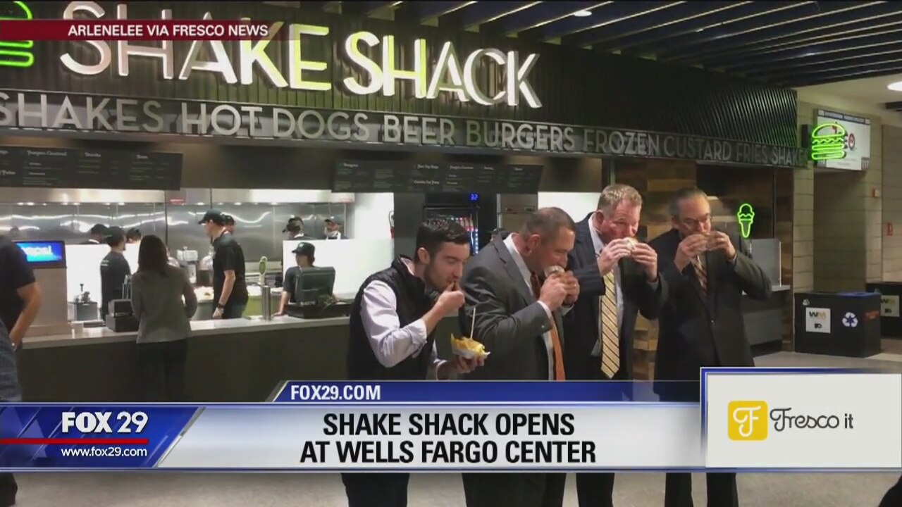 Shake Shack opens at Wells Fargo Center