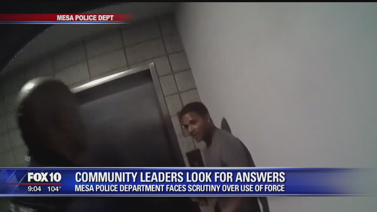 No charges against man beaten by Mesa Police officers