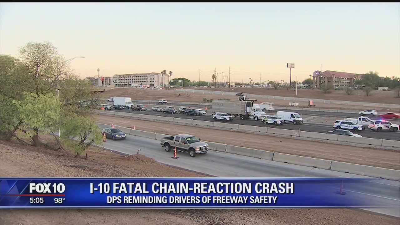 I-10 reopens in Phoenix following deadly crash