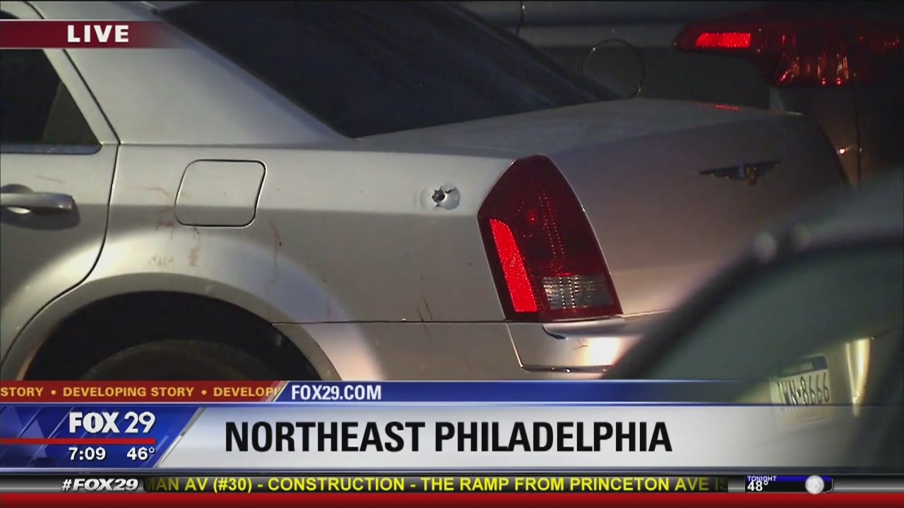 Woman awakened by gunfire, then saw on FOX 29 that her car was hit