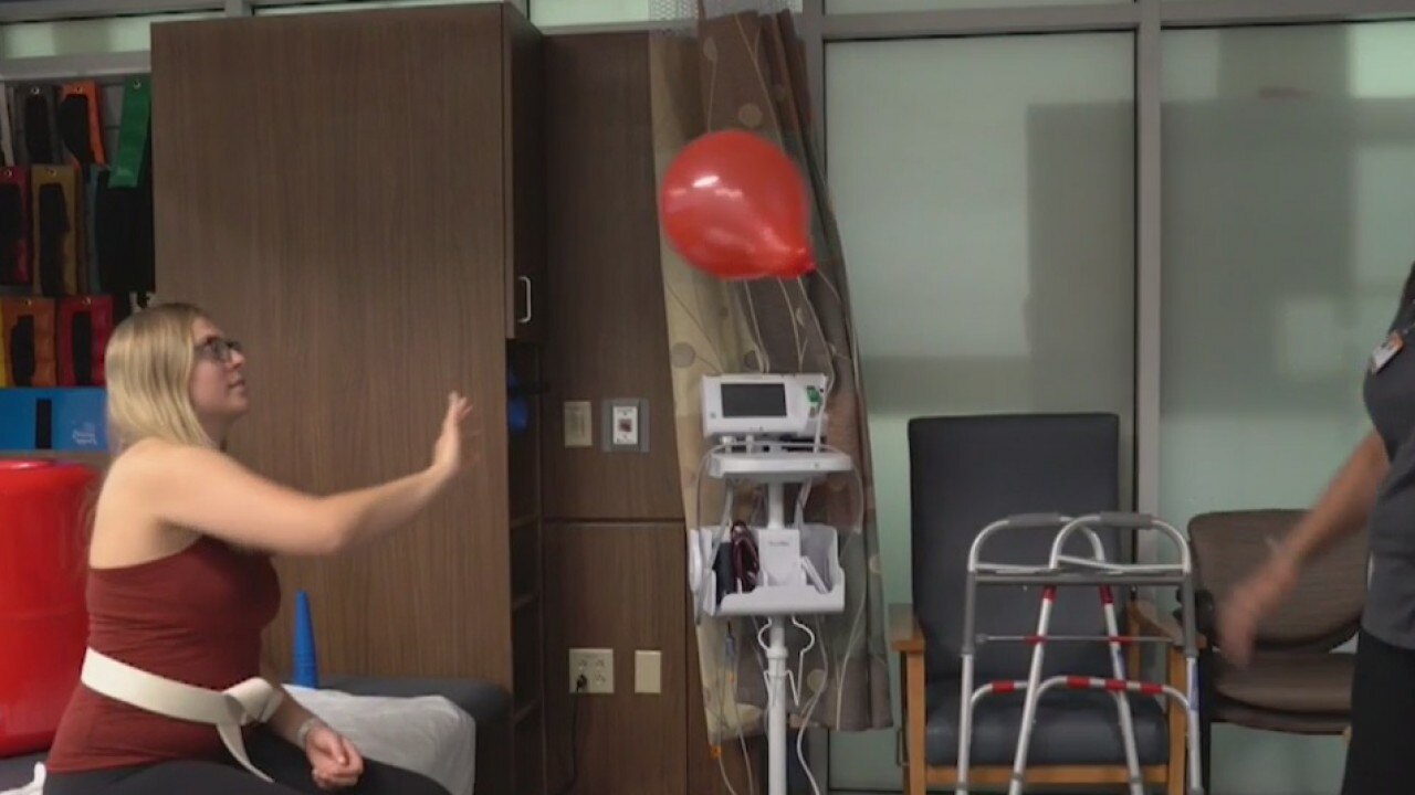 Young woman speaks out, as she recovers from a rare brain condition