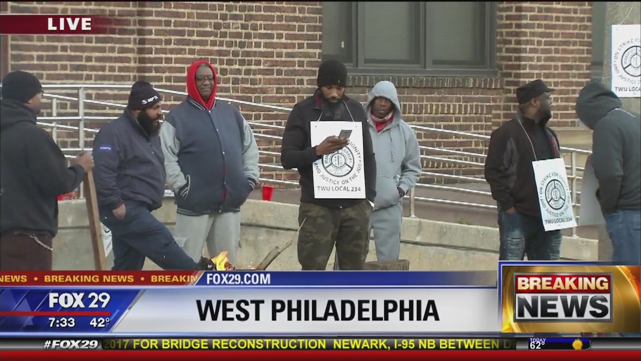 Picketing trolley operator tells why he?s on strike