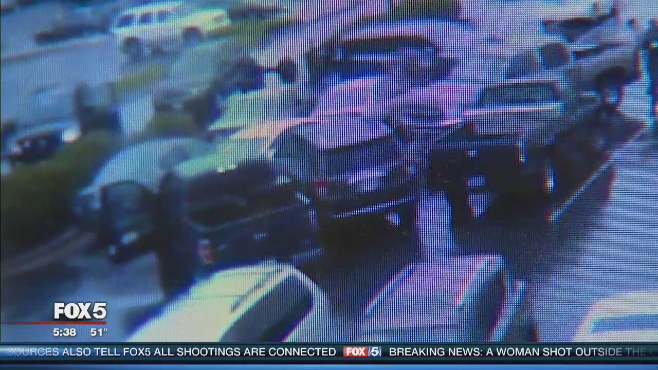 Shopping center surveillance video shows capture of Md. shooting suspect
