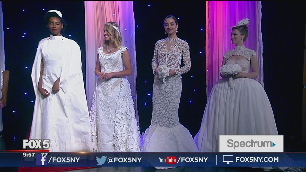 Toilet Paper Wedding Dresses