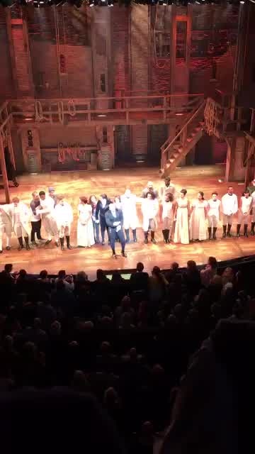 Cast of 'Hamilton' give message to Vice President-Elect Mike Pence