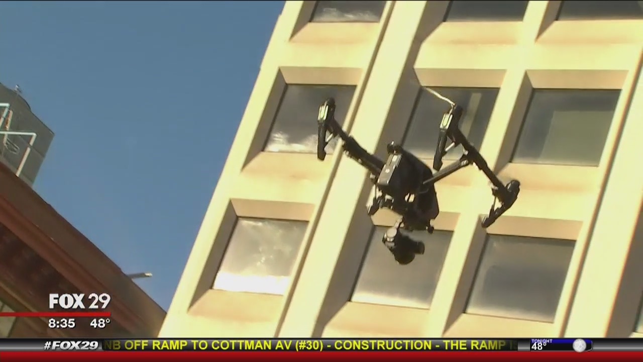 Lesson and demonstration on drones and safety