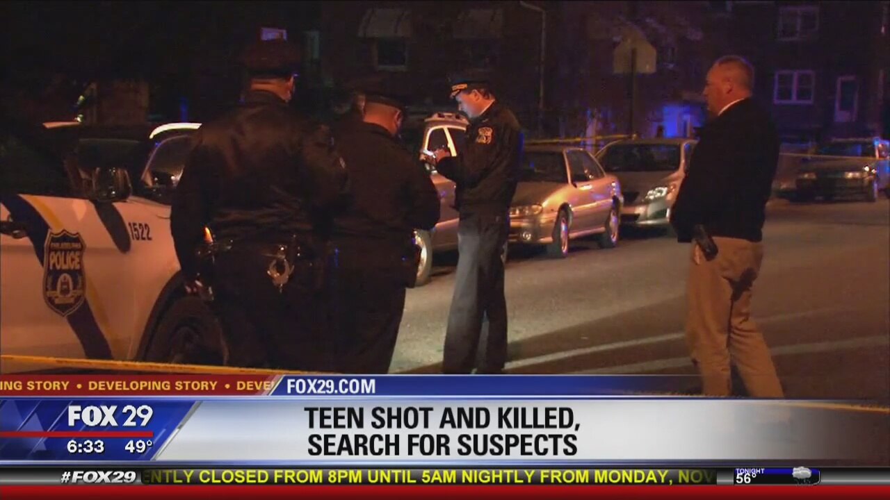 Boy, 14, shot to death on school night, more than a mile from home