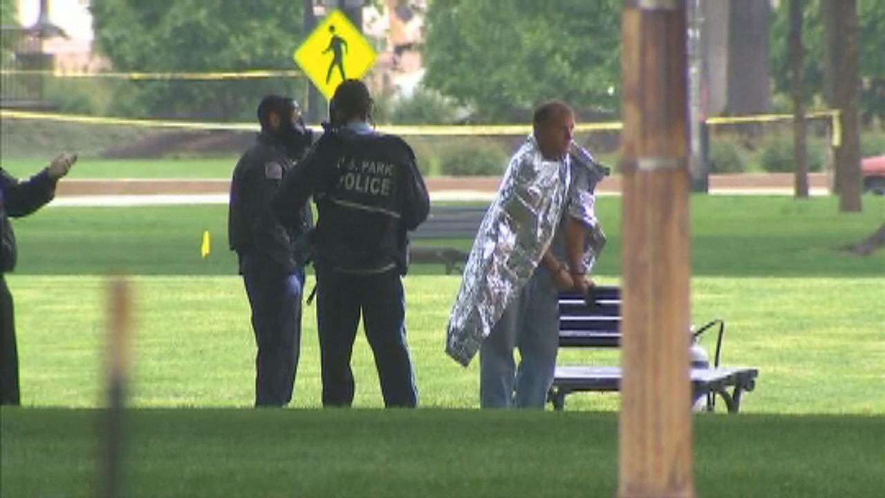 Man in custody after driving truck onto National Mall claiming to have anthrax