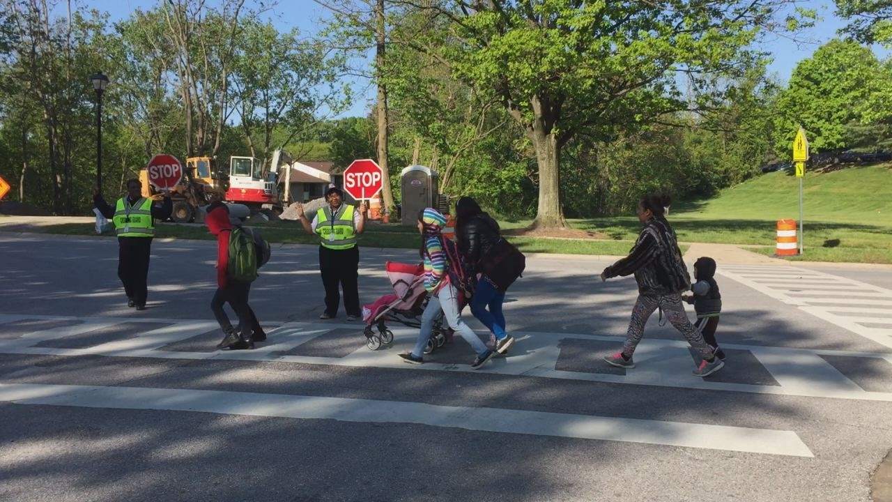 Md. woman gets trained by crossing guard inspiration
